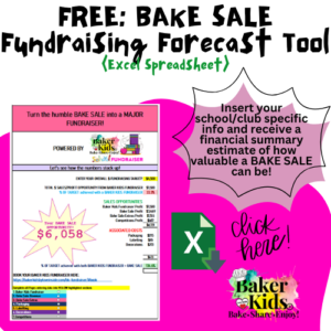 Baker Kids Fundraising Forecasting Tool