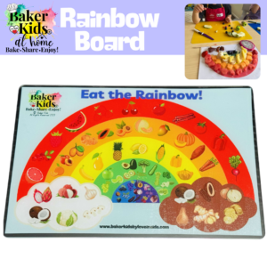 Rainbow Board by Baker Kids - Fruit and Vegetables