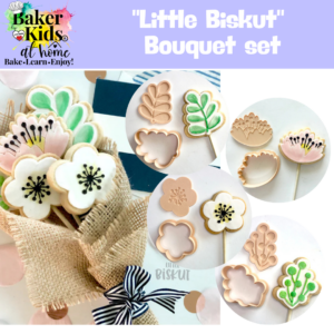"Little Biskut"  Bouquet set