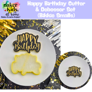 Happy Birthday Cutter & Debosser Set