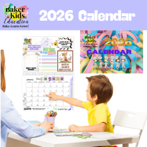 2026 Baker Kids Calendar
